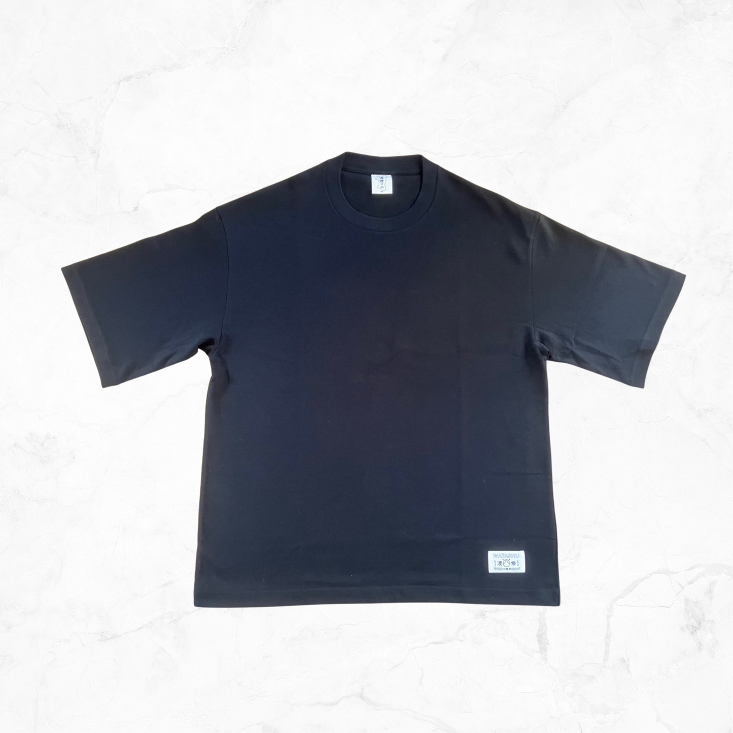 Made in AKITA ビッグシルエット無地Ｔシャツ第二弾 BK