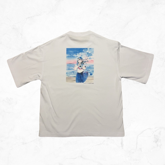 『みかづきマーチ』×Made in AKITA ビッグシルエットＴシャツ